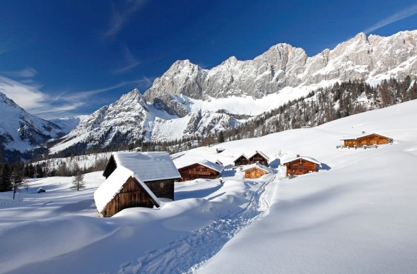 Winterimpression aus Ramsau am Dachstein © Schladming-Dachstein_raffalt