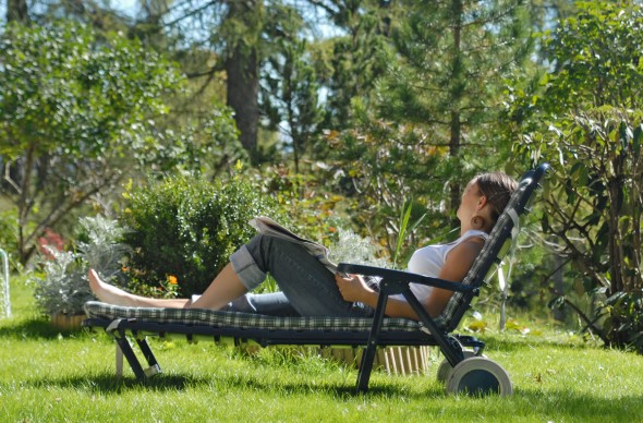 Entspannen im Garten