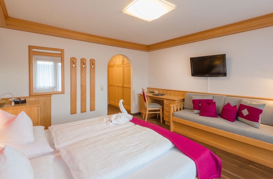 Geräumige Zimmer und Suiten im Rösshof